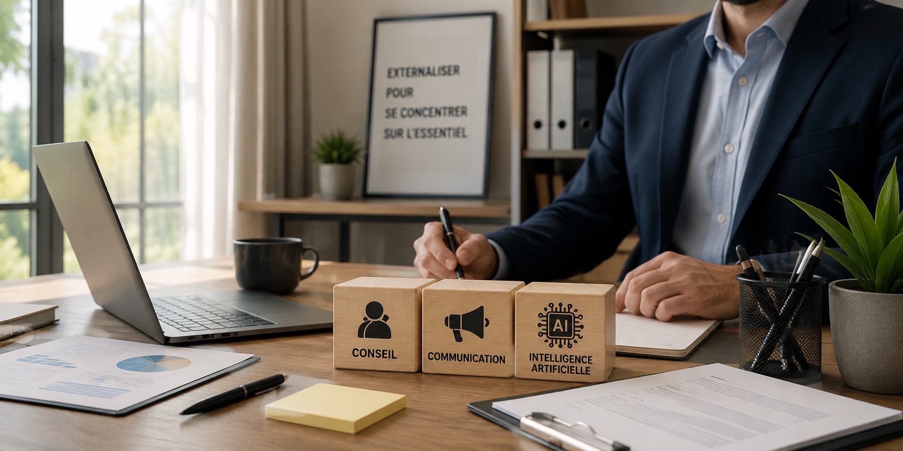 Externaliser conseil, communication et IA : quand, comment, à quel coût